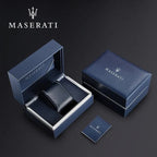 Maserati Traguardo R8871612012 Men's Silver Case Black Rubber Watch
