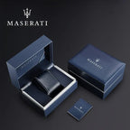Maserati Sfida Chronograph R8873640011 All Black Rose Gold Accents Watch