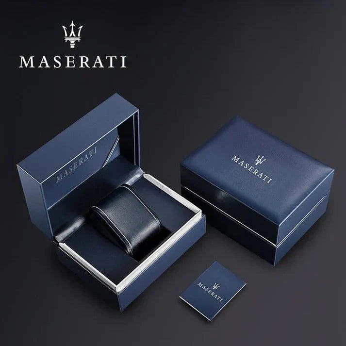 Maserati Ricordo R8873633001 Silver-Tone Blue Dial Men's Watch