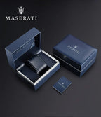 Maserati Ingegno R8873619002 Two-Tone Rose Gold Blue Dial Men's Watch