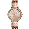 Michael Kors Darci MK3726 Two-Tone Watch with Rose Gold Celestial Star Dial