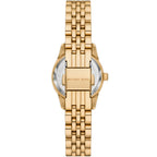 Michael Kors Lexington Mini MK4813 Gold Tone Turquoise Stone Dial Watch