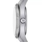 Michael Kors Lexington Mini MK4865 Two-Tone Navy Blue Pearl Dial Watch
