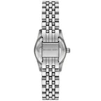 Michael Kors Lexington MK4968 Silver-Tone Watch with Burgundy Dial