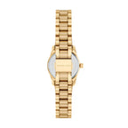 Michael Kors Petite Lexington MK7578 Gold Tone Tiger's Eye Dial Watch