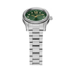 Michael Kors Petite Lexington MK7580 Silver Tone Brushed Green Dial Watch