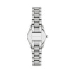Michael Kors Petite Lexington MK7580 Silver Tone Brushed Green Dial Watch