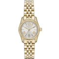 Michael Kors Lexington Mini MK3229 Gold Tone White Dial Women's Watch