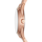 Michael Kors Slim Runway MK3513 Rose Gold-Tone Stainless Steel Women's Watch