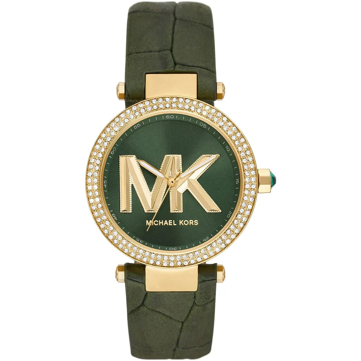 Michael Kors Women’s Watch – Model MK4724 | Parker Collection in Elegant Green Leather