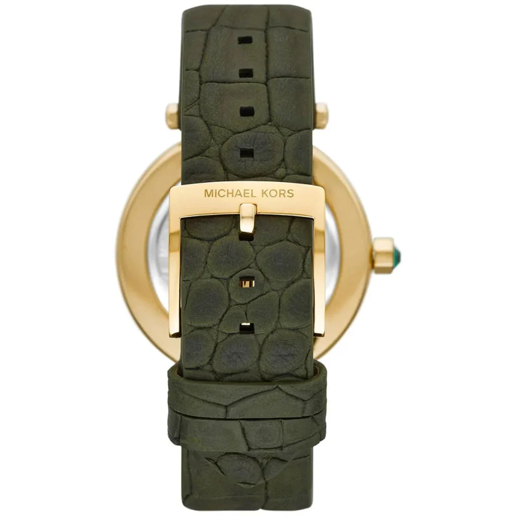 Michael Kors Women’s Watch – Model MK4724 | Parker Collection in Elegant Green Leather
