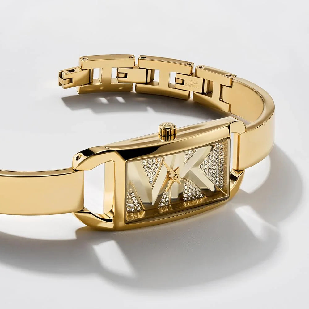 Michael Kors Empire MK4840 Crystal Pave Dial Gold-Tone Stainless Steel Women's Watch
