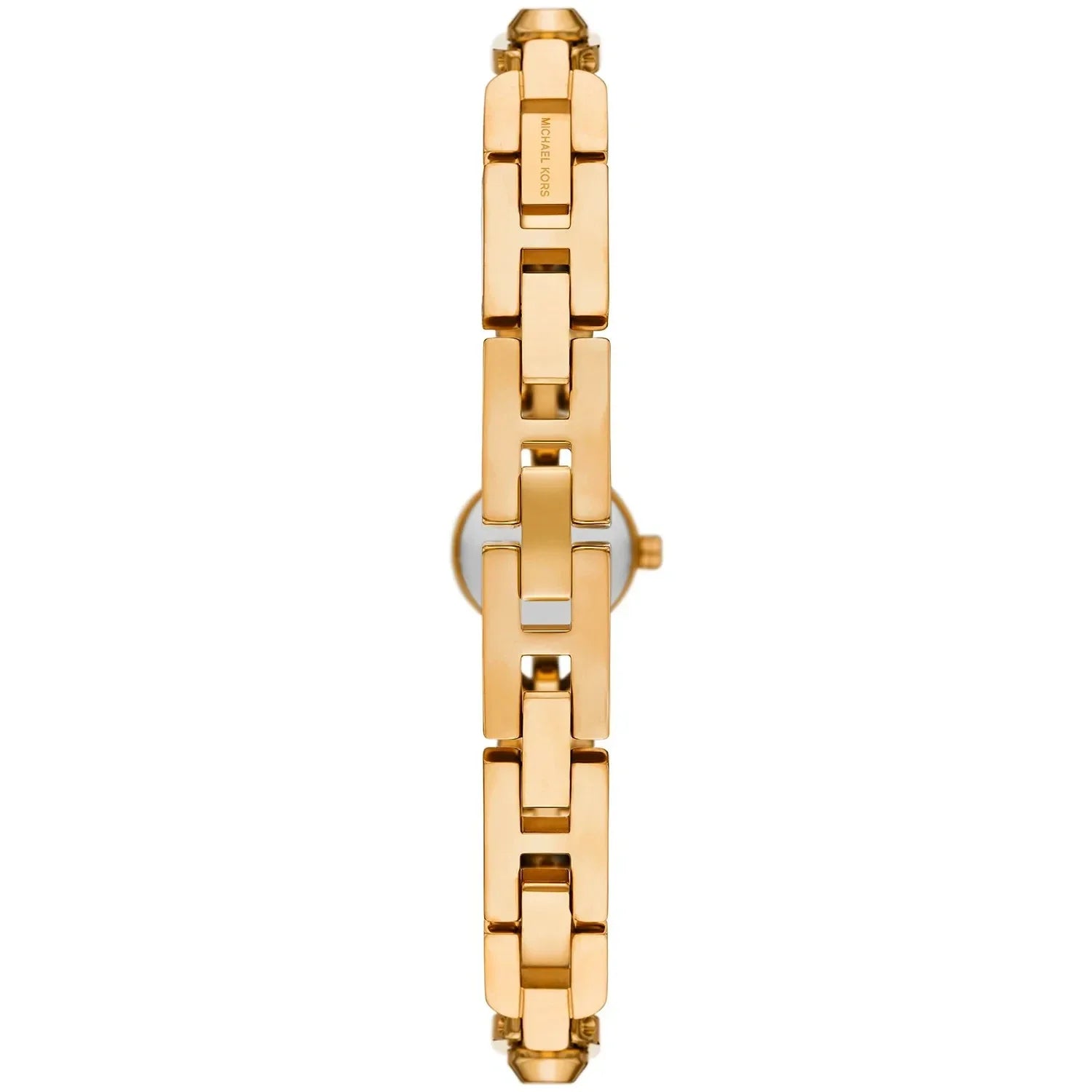 Michael Kors Harlowe MK4871 Gold Dial Gold-Tone Chain Link Women's Watch