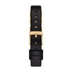 Michael Kors Darrington MK4887 Square Gold Tone Black Leather Women Watch