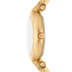 Michael Kors Lennox MK4892 Gold-Tone Green Mother of Pearl Women's Watch
