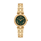 Michael Kors Lennox MK4892 Gold-Tone Green Mother of Pearl Women's Watch