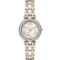 Michael Kors Lennox MK4895 Two-Tone Silver & Gold White Mother of Pearl Women's Watch