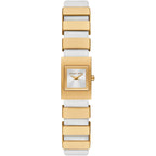 Michael Kors Darrington MK4899 Square Gold Tone White Leather Women Watch