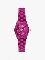 Michael Kors Petite Lexington MK4915LE Limited Edition Fuchsia Stainless Steel Women's Watch