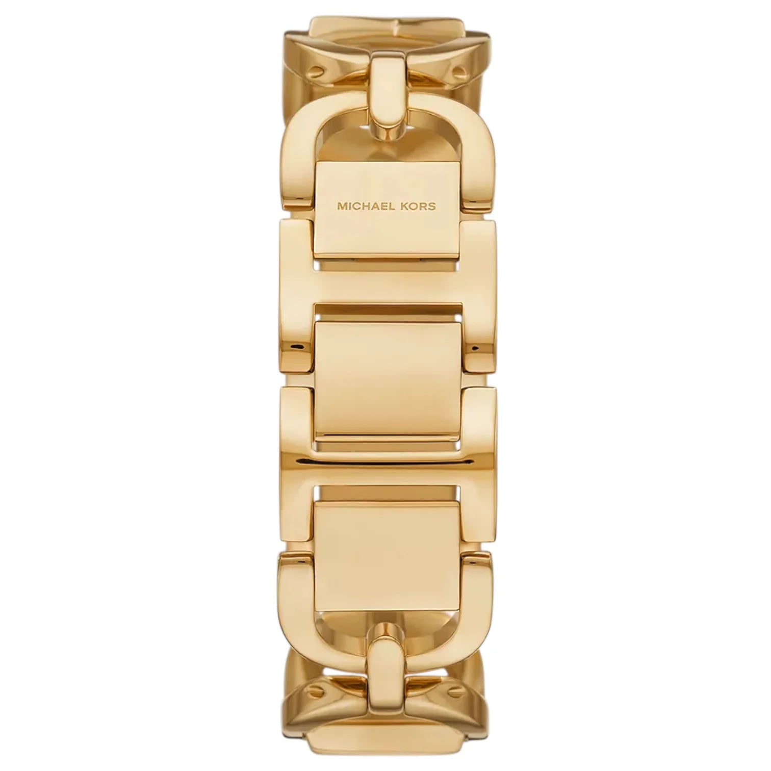 Michael Kors Empire MK7406 Gold Dial Gold-Tone Chain Link Women's Watch