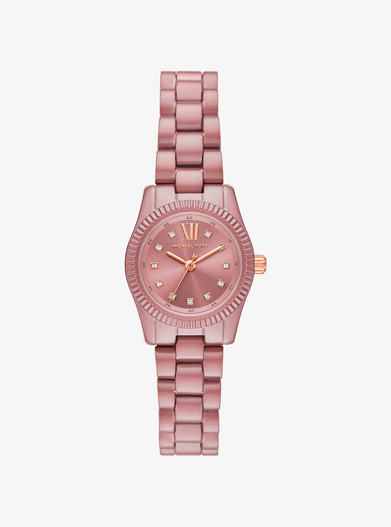 Michael Kors Petite Lexington MK7518LE Limited Edition Dusty Rose Stainless Steel Women's Watch