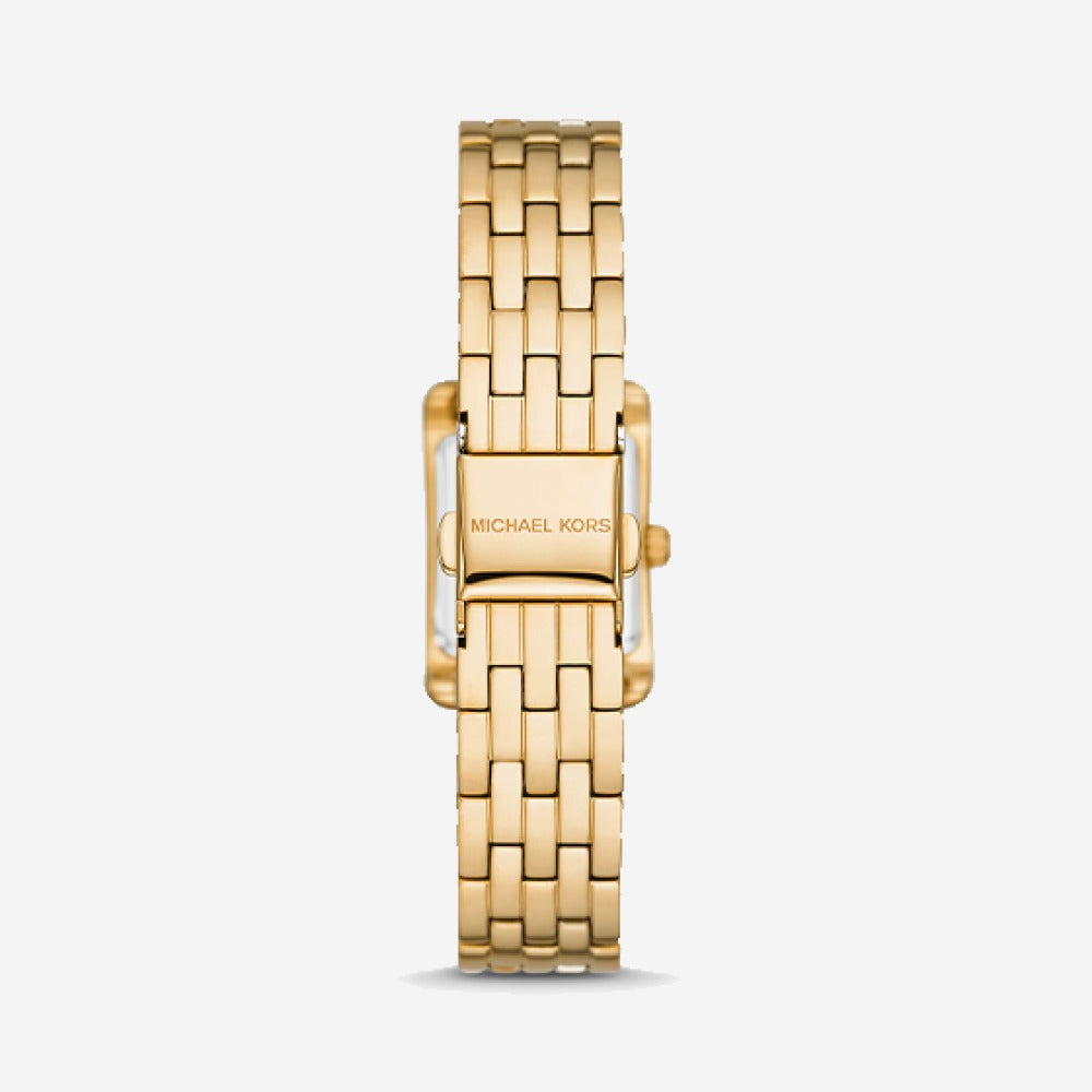 Michael Kors Emery MKO1034 White Dial Gold-Tone Stainless Steel Women's Watch