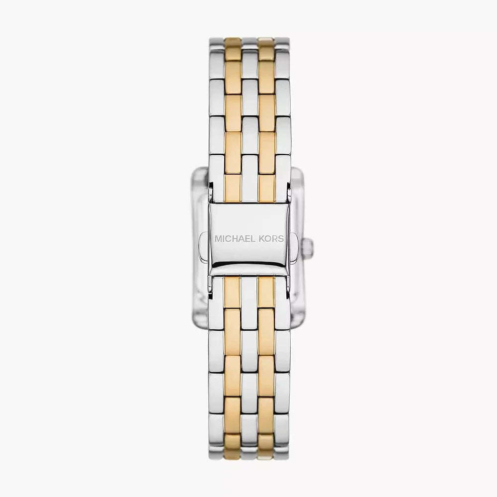 Michael Kors Emery MKO1035 White Dial Two-Tone Stainless Steel Women's Watch