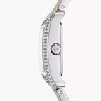 Michael Kors Emery MKO1035 White Dial Two-Tone Stainless Steel Women's Watch