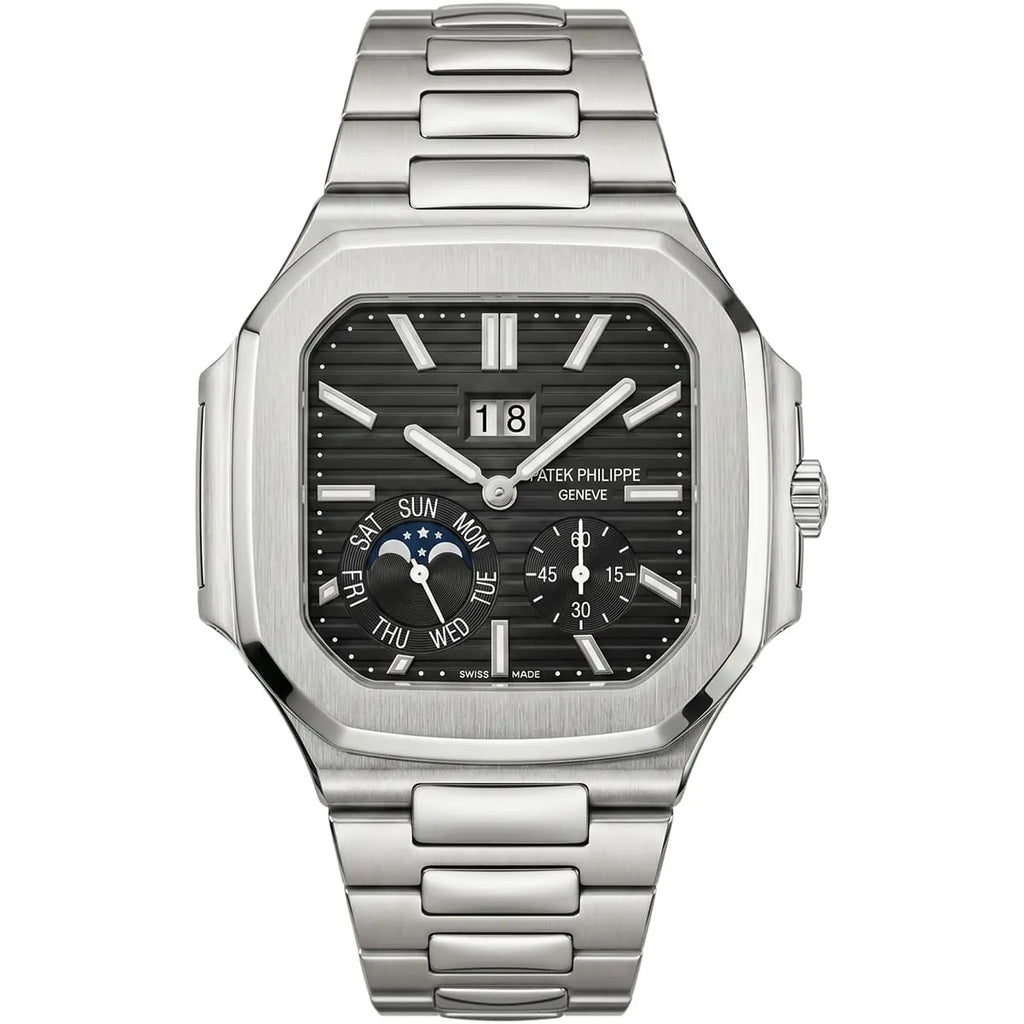 Patek Philippe Men’s Cubitus Platinum Moon Phase Watch