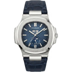 Patek Philippe Men’s Nautilus Blue Dial Annual Calendar Watch