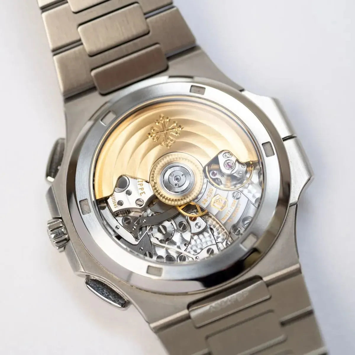 Patek Philippe Watch Men’s Nautilus Travel Time Chronograph