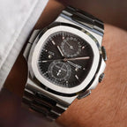 Patek Philippe Watch Men’s Nautilus Travel Time Chronograph