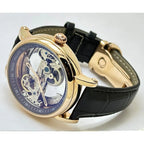 Patek Philippe Men’s Skeleton Dial Rose Gold Tone Watch