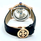 Patek Philippe Men’s Skeleton Dial Rose Gold Tone Watch