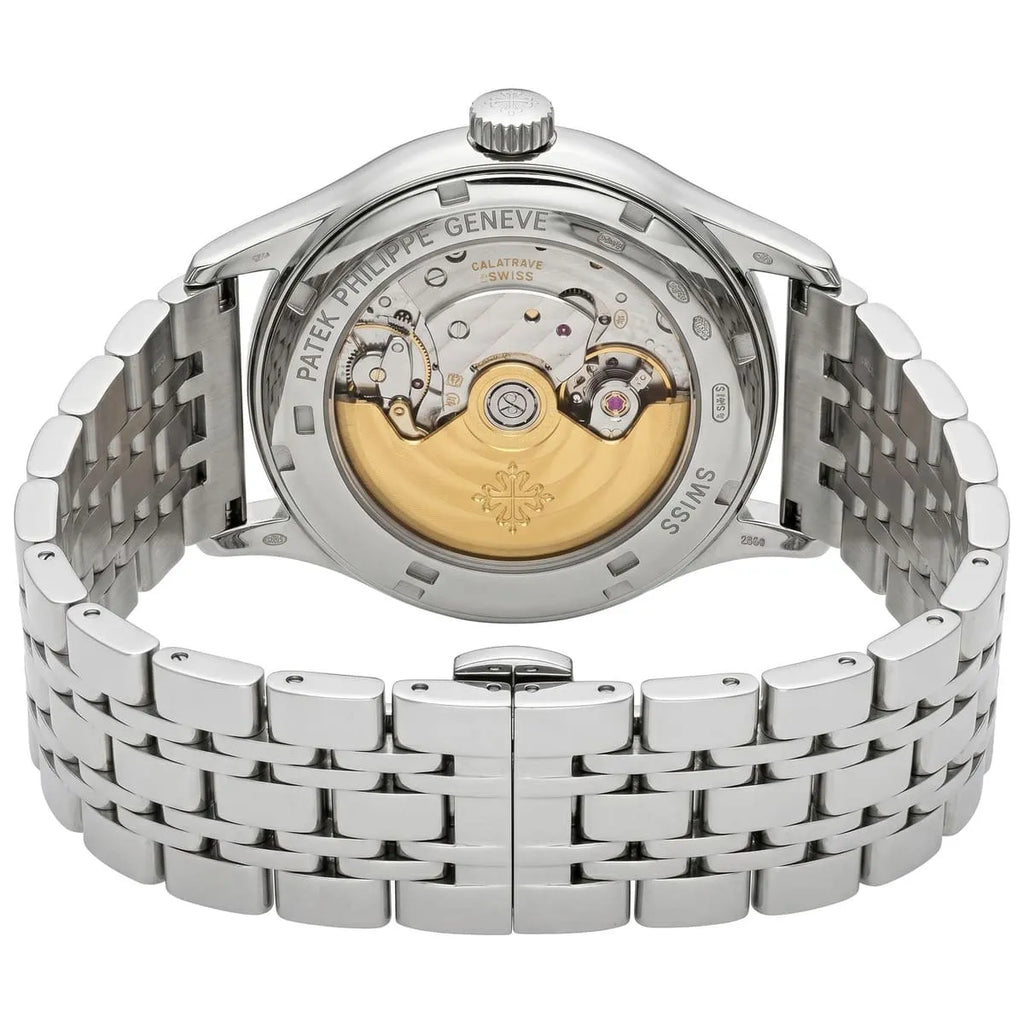 Patek Philippe Men’s Green Textured Dial Open-Heart Watch
