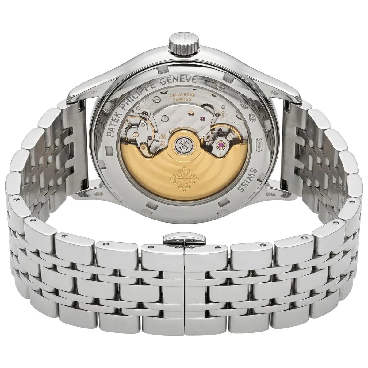 Patek Philippe Men’s Green Textured Dial Open-Heart Watch