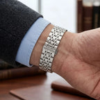Patek Philippe Men’s Green Textured Dial Open-Heart Watch