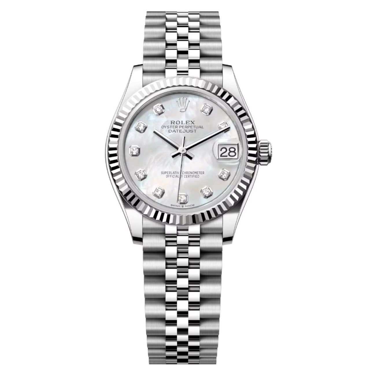 Rolex Datejust Mirror Original Women's Watch
