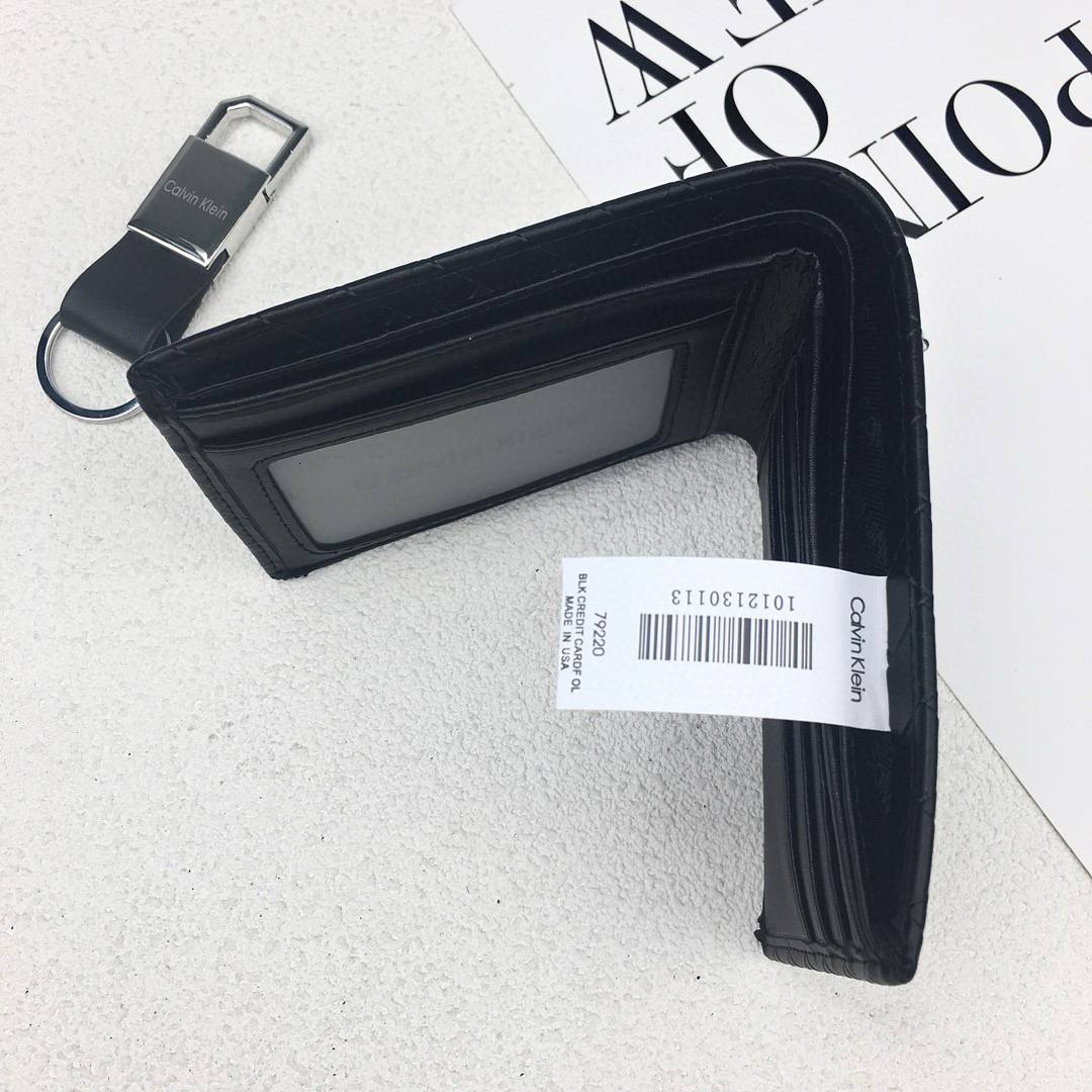 Calvin Klein Wallet & Keychain Set For Men #1