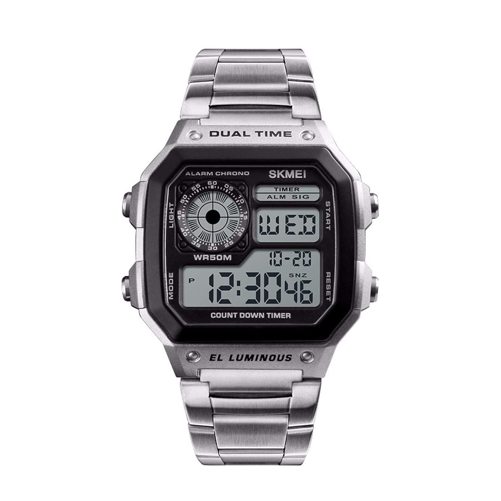 SKMEI Men Sport Waterproof Electronic Digital Watch - 1335