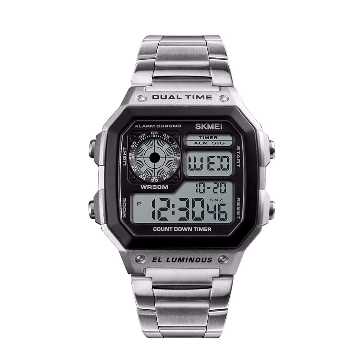SKMEI Men Sport Waterproof Electronic Digital Watch - 1335