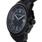 Maserati Sfida R8851123004 Black Carbon Fiber Dial Rubber Men's Watch