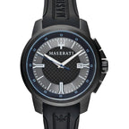 Maserati Sfida R8851123004 Black Carbon Fiber Dial Rubber Men's Watch