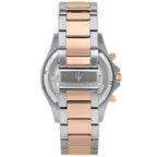 Maserati Sfida R8873640009 Two-Tone Rose Gold Black Dial Men's Watch