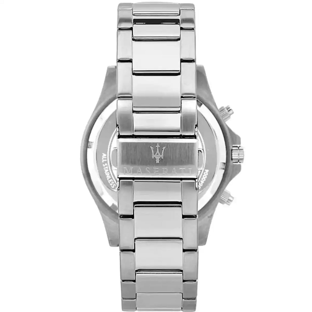Maserati Sfida R8873640015 Silver-Tone Black Dial Men's Watch