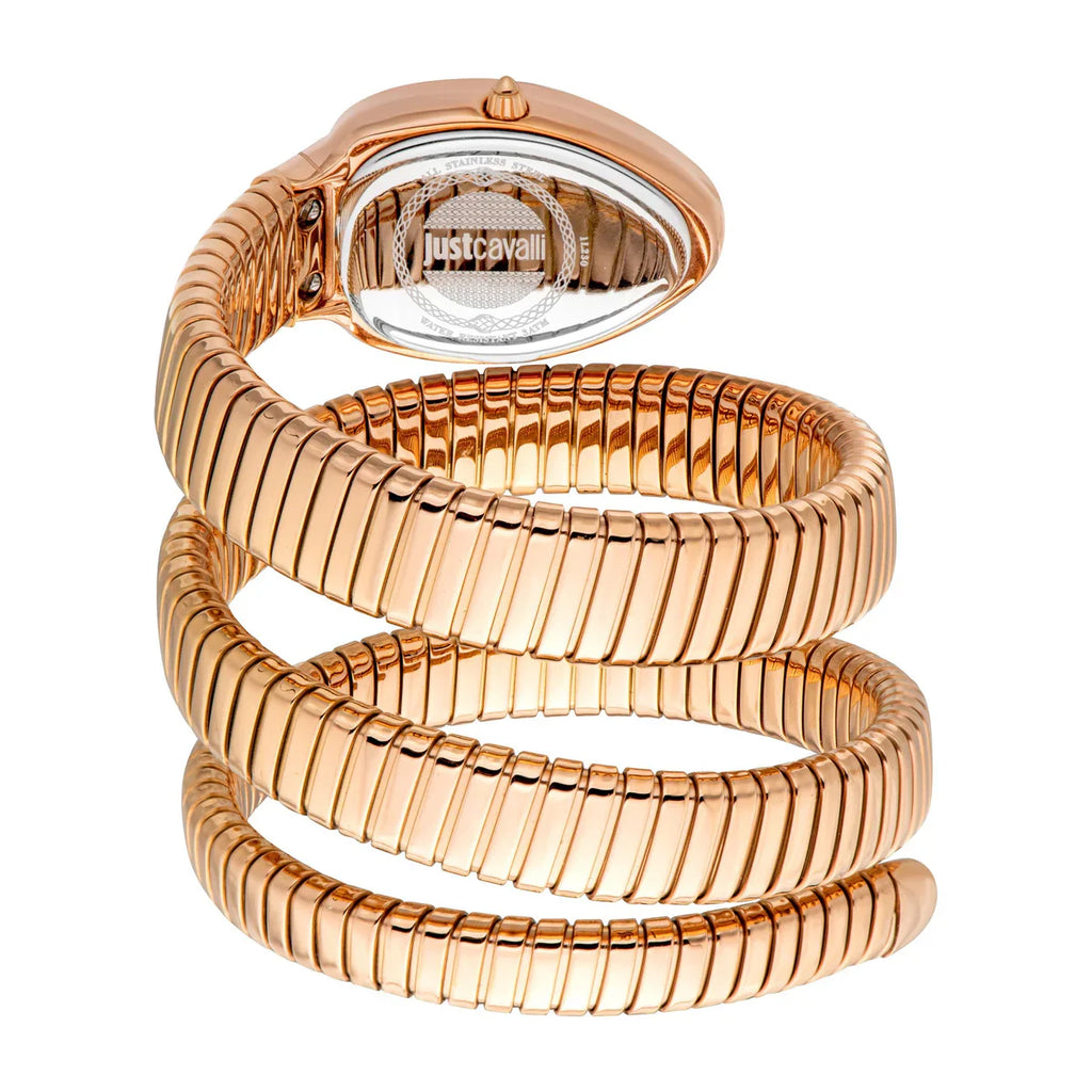 Just Cavalli Glam Snake Rose Gold-Tone | Model JC1L228M0055