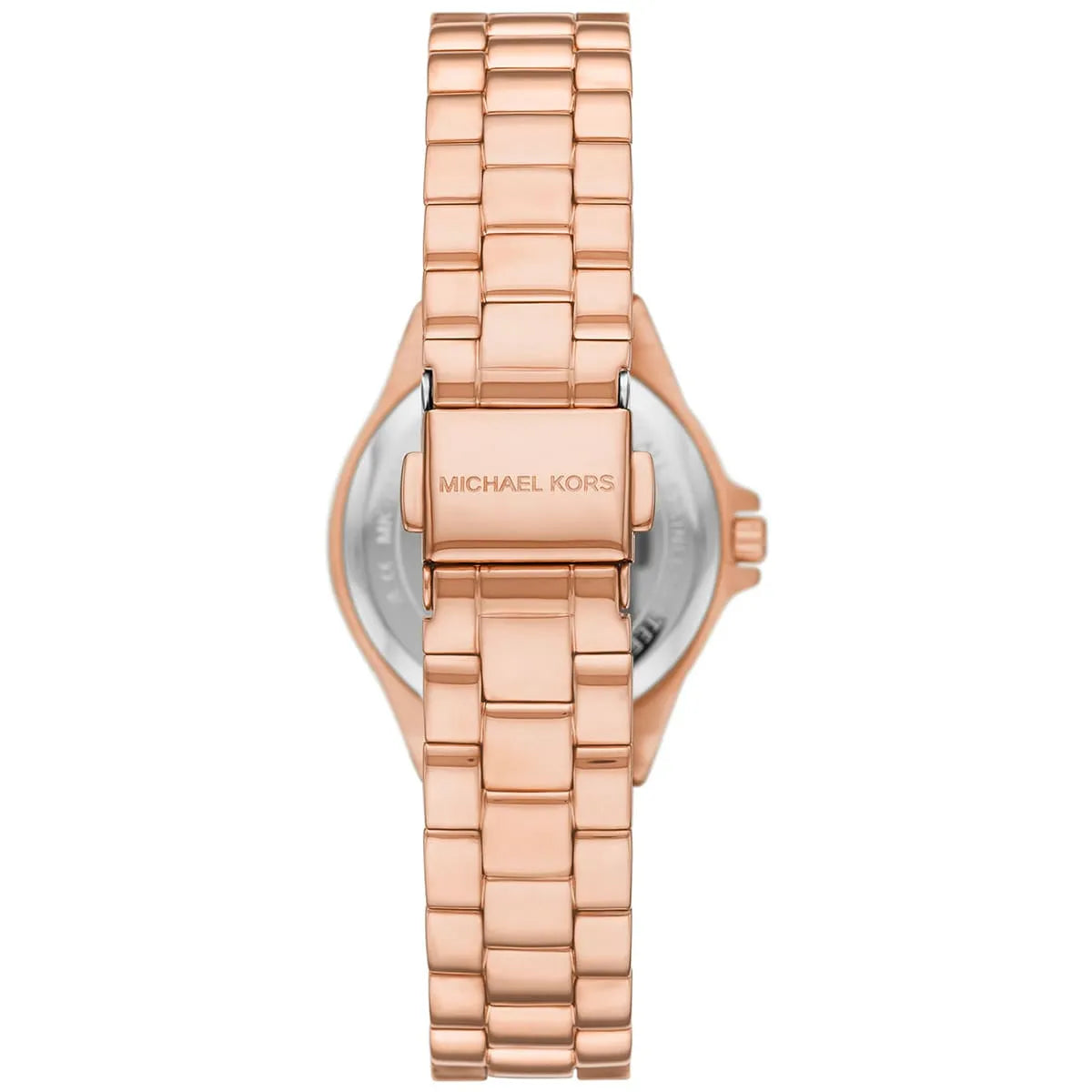 Michael Kors Lennox MK7396 Rose Gold Watch with Vibrant Fuchsia Dial