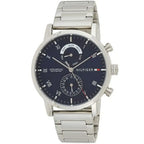Tommy Hilfiger Kane 1710401 Silver Case Blue Dial Steel Men's Watch