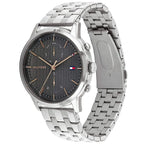Tommy Hilfiger Easton 1710431 Silver Case Grey Dial Rose Gold Accents Men's Watch