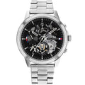 Tommy Hilfiger Henry 1710477 Men's Silver Steel Skeleton Dial Watch